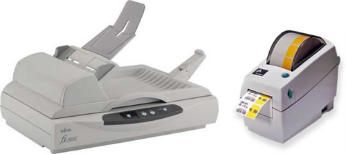 Scanner and Label Printer